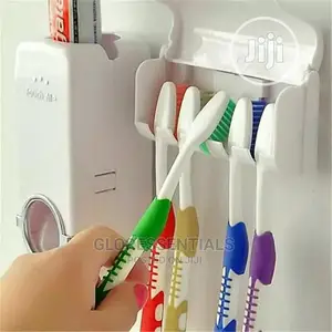 Souvenir Toothpaste Dispenser and Toothbrush Holder