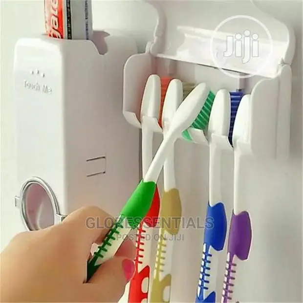 Souvenir Toothpaste Dispenser and Toothbrush Holder
