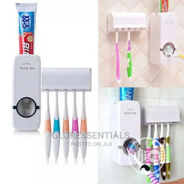 Souvenir Toothpaste Dispenser and Toothbrush Holder