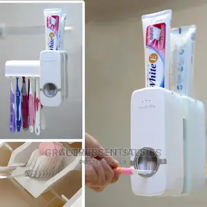 Souvenir Toothpaste Dispenser and Toothbrush Holder