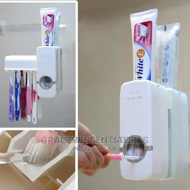 Souvenir Toothpaste Dispenser and Toothbrush Holder