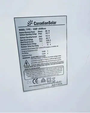 400watt Canadian Solar Panels
