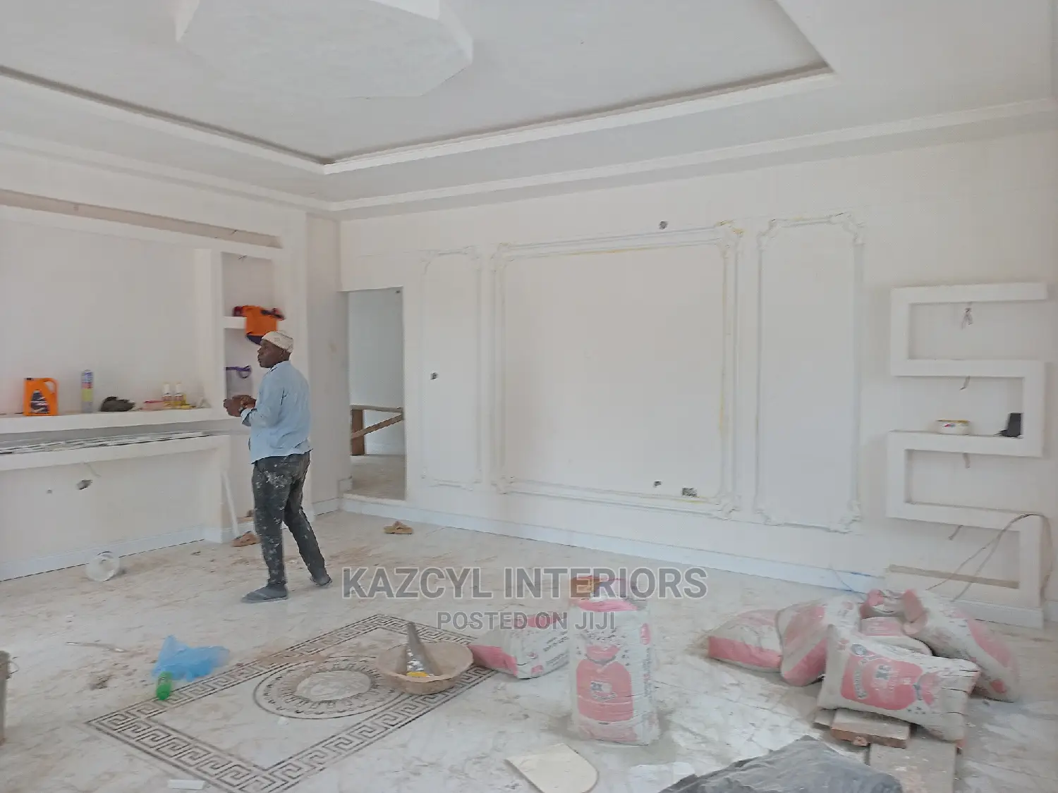 Wainscotting and Fibre Wall Columns