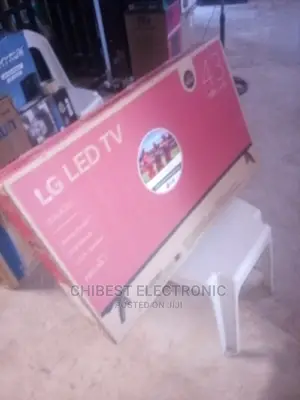 Lg Tv 43 Inches 108cm/ 43 With Two Years Warranty Brand New