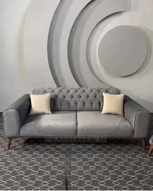 Classy Tufted 3 Seater Sofa Up for Grab