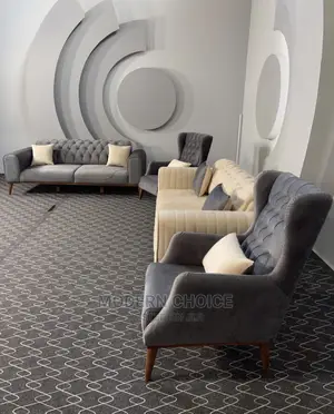 Set of Turkish Design Sofa , With Tufted Back Rest