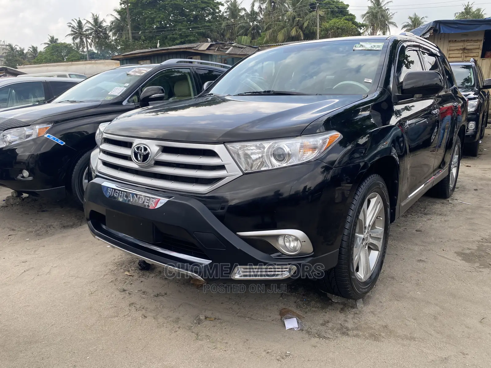Toyota Highlander Limited 2012 Black