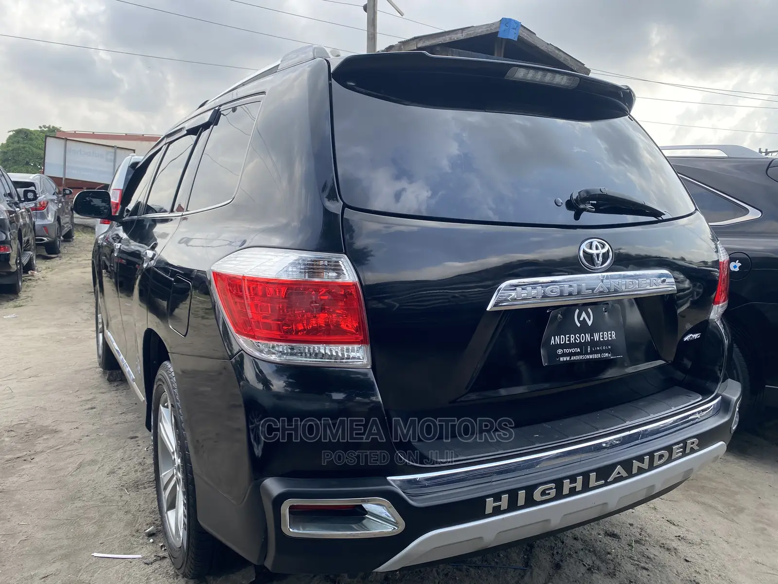 Toyota Highlander Limited 2012 Black