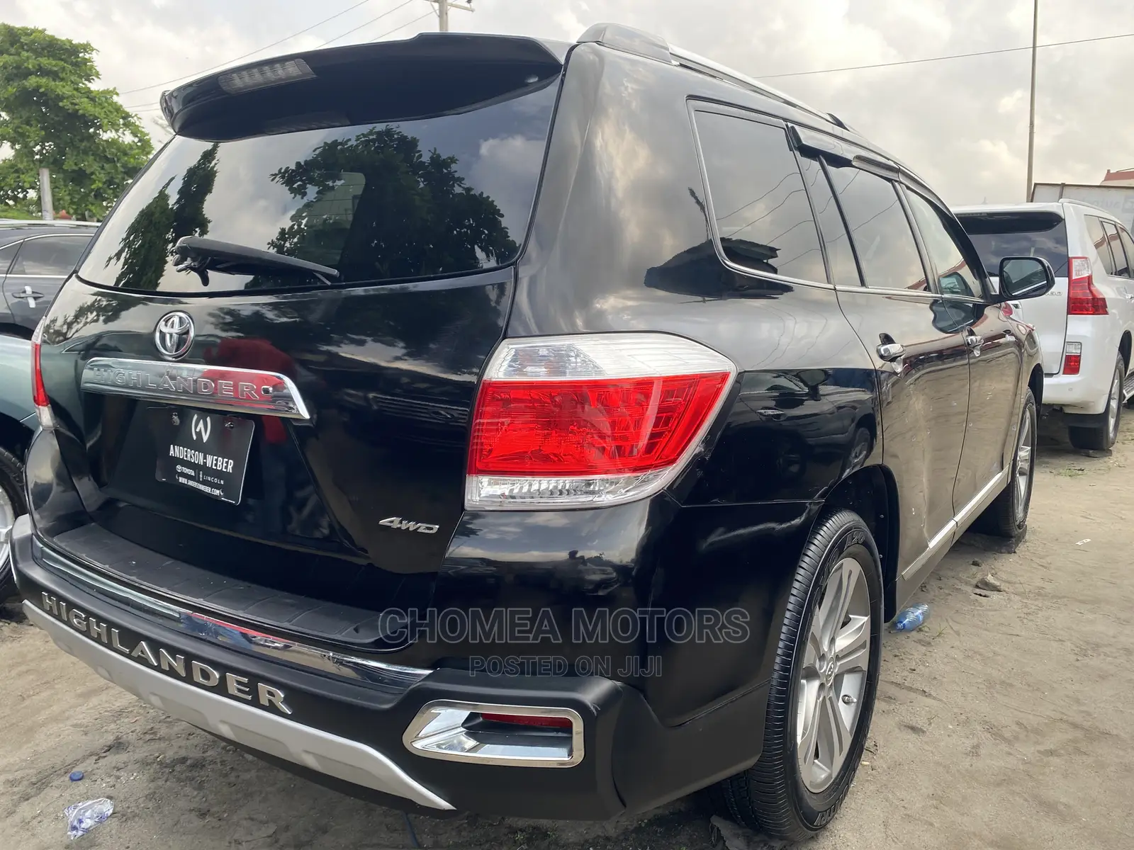 Toyota Highlander Limited 2012 Black
