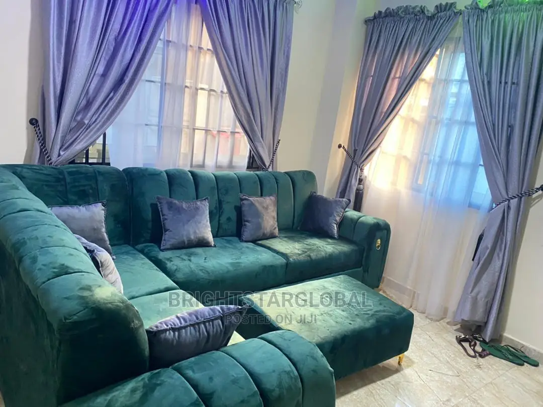 Classic Lshape Sofa Chair With Center Table