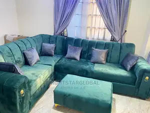 Classic Lshape Sofa Chair With Center Table