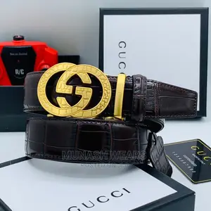 Luxury Leather Gucci Belt