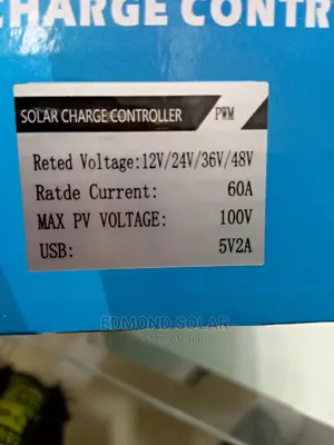 60ah Pwm Solar Charge Controller