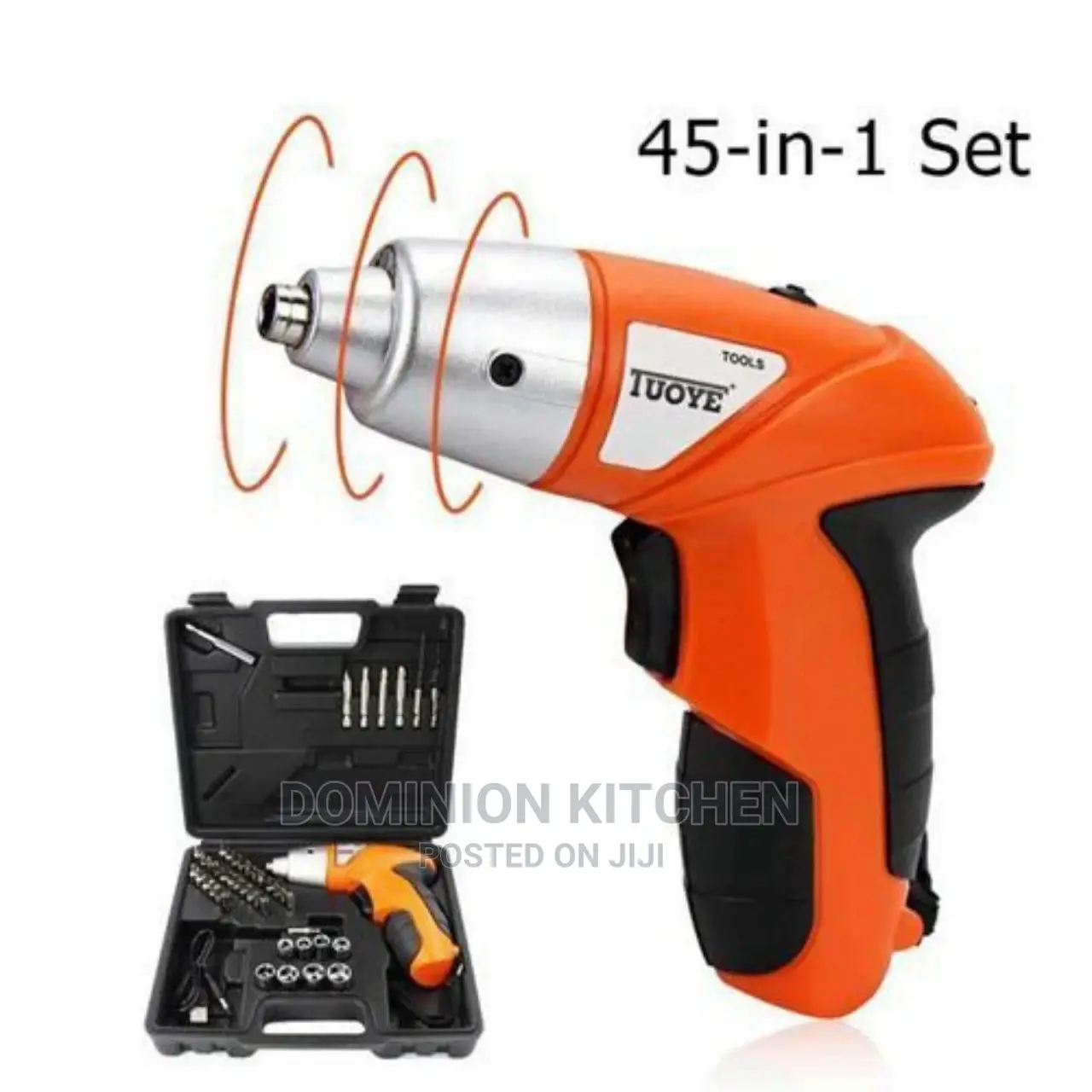 45pcs Cordless Screwdriver