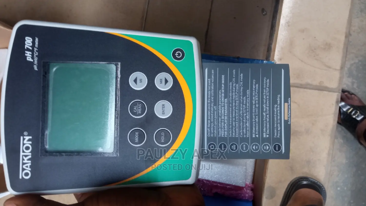 Oakton Ph Meter (Bench Top)