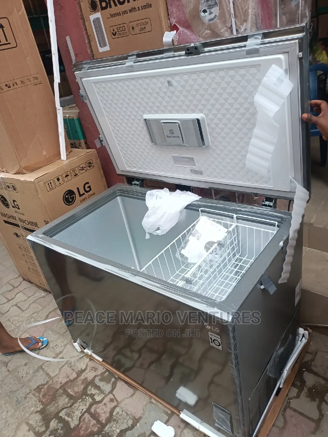Original LG Blast Freezing Deep Freezer With 10years Waranty
