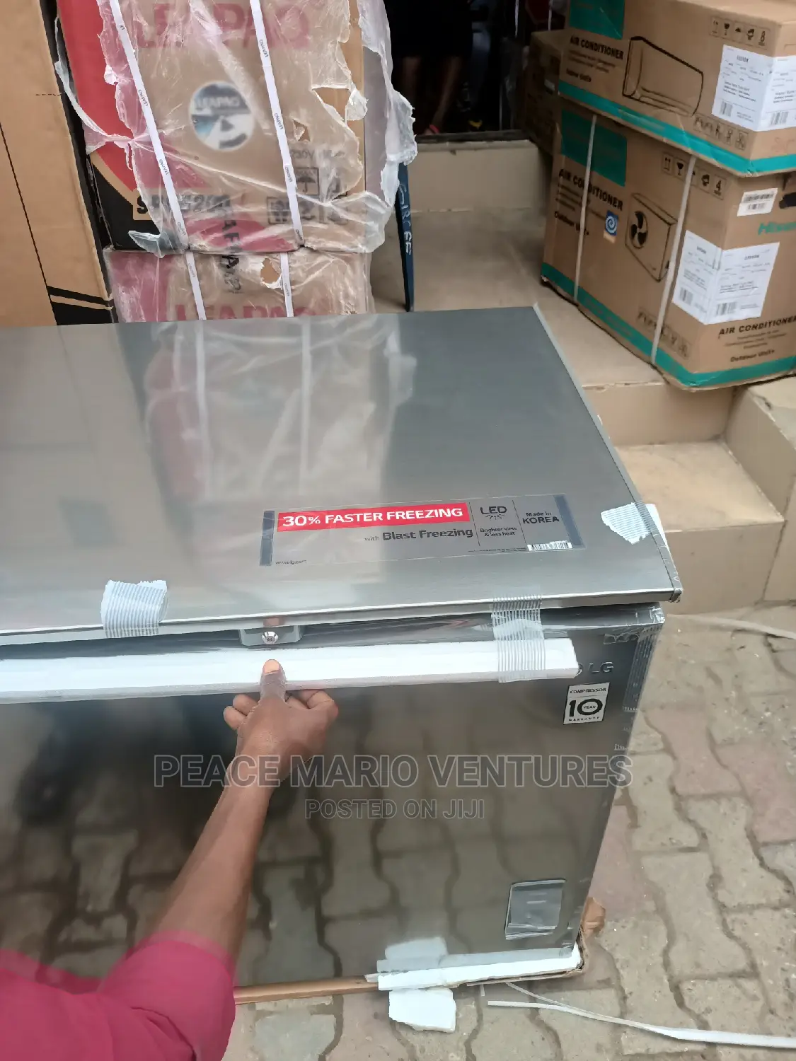 Original LG Blast Freezing Deep Freezer With 10years Waranty