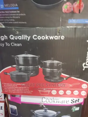 5 Sets Non Stick Pots With Fry Pan