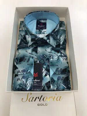 High Classy Italian Sartoria Gold Designer Shirts