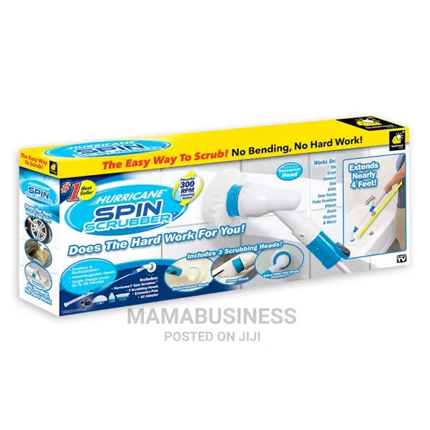 Hurricane Spin Scrubber Cordless Rechargeable Cleaner Brush
