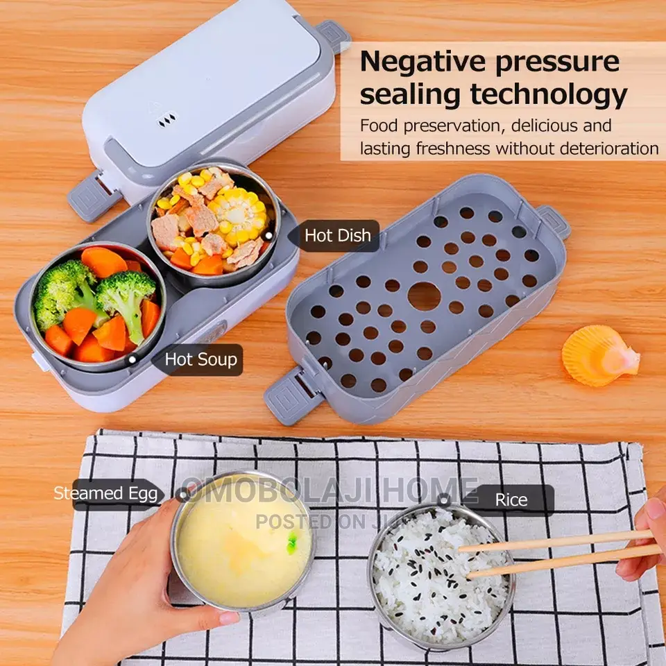 Double Layer Electric Lunch Box