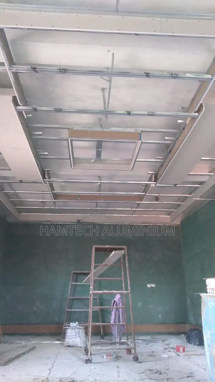Ceiling P.O.P and Drywall Partition