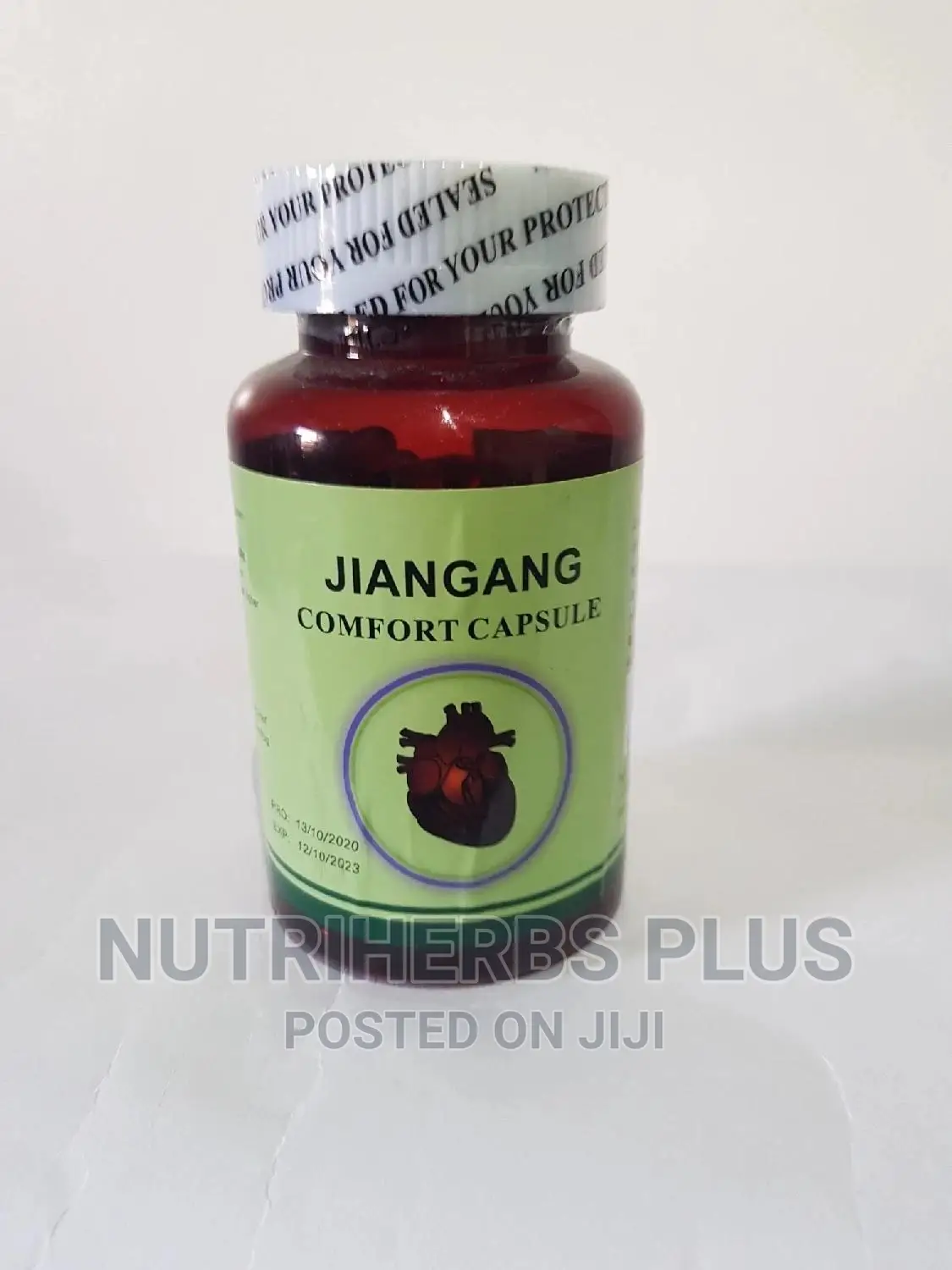 Jiangang Comfort Capsules Permanent Cure HBP, Cholesterol