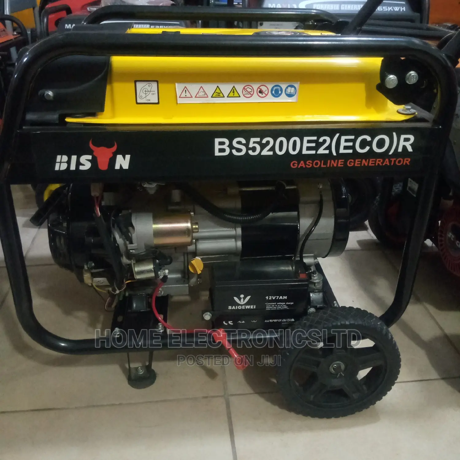 Bison Generator With Remote Control 4.5 KVA