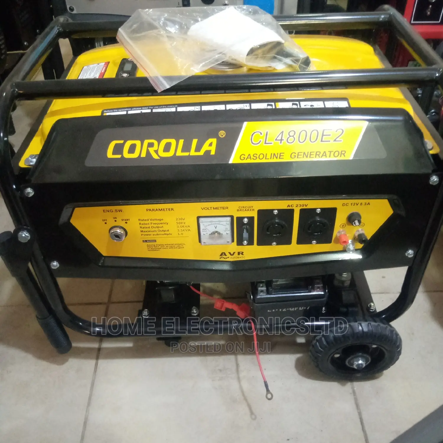 Corolla Generator 3.5 Kva