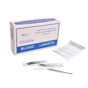 Stainless Steel Lancet, for Hospital