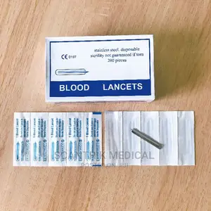 Stainless Steel Safety Blood Lancet