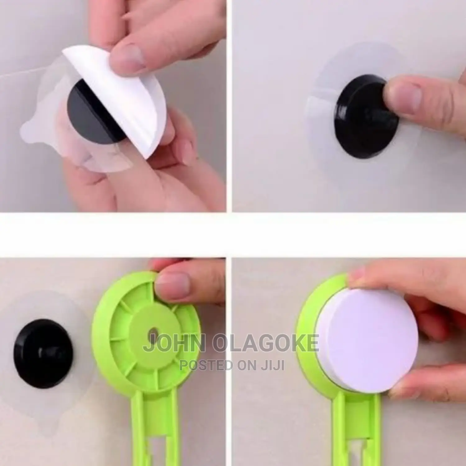 Plastic Hanging Double Layer Soap Box Holder Wit Suction Cup