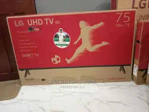 LG 75" With Netflix, Youtube Uhd Smart TV