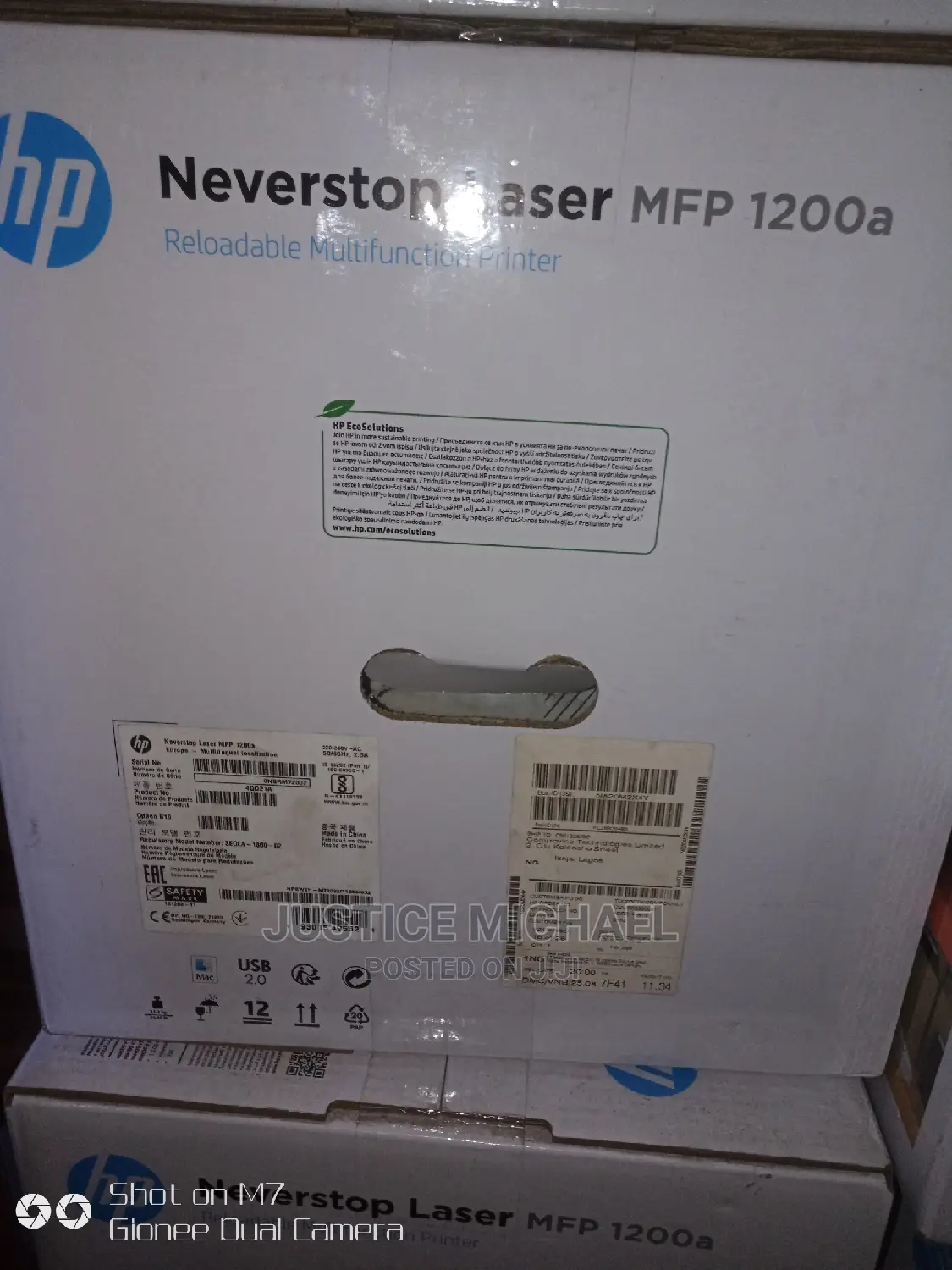 Hp Neverstop Laserjet MFP 1200a Printer
