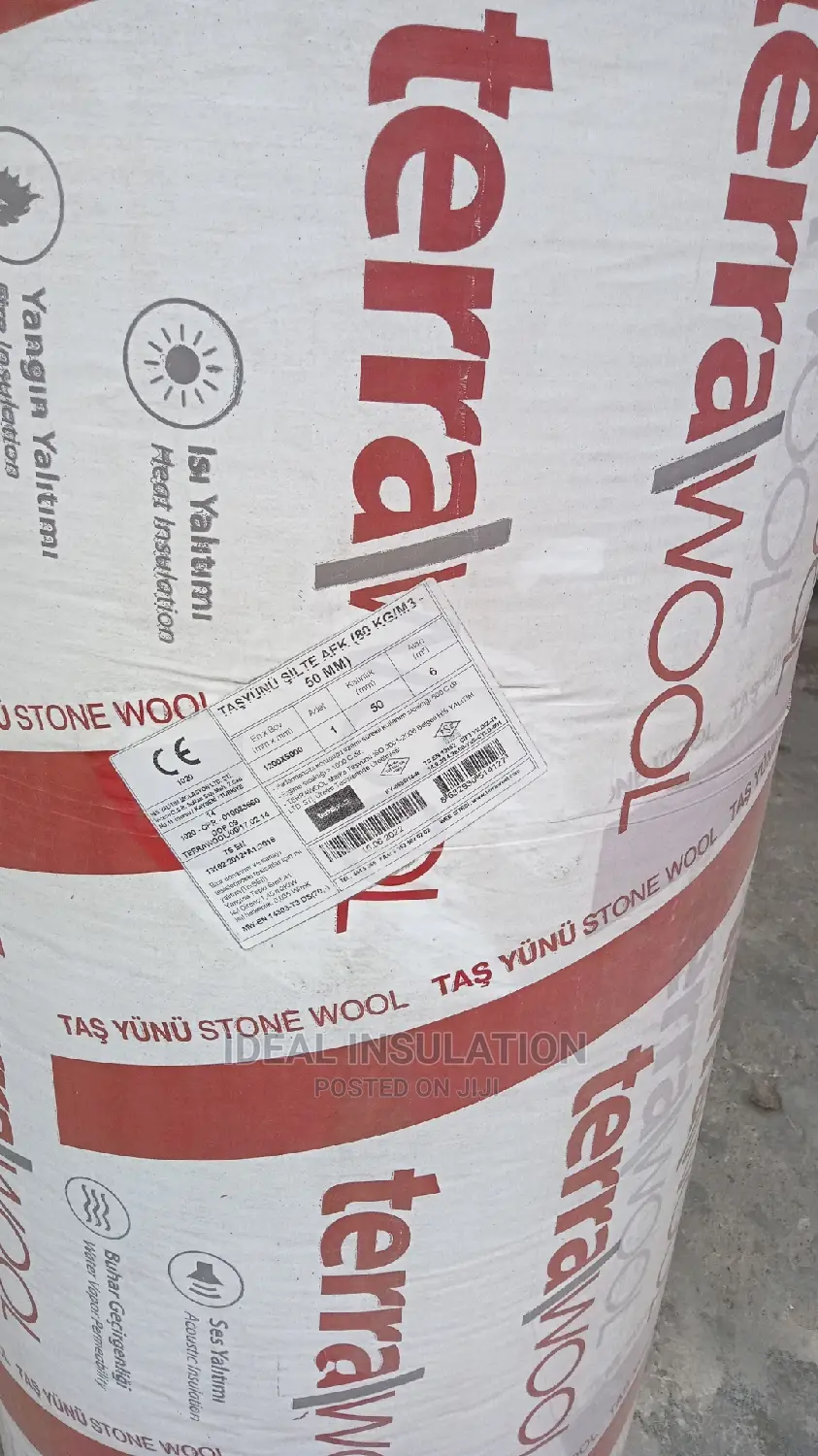 Terrawool Rockwool Insulation Made in Turkey
