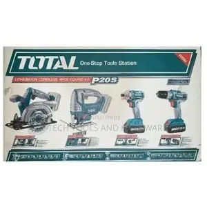 Combo Total Lithium-Ion Cordless 4pcs Combo KIT