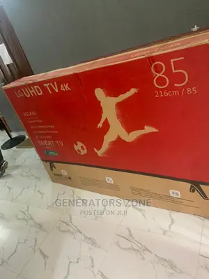 New 85'' Inches Smart Uhd Tv With Facebook, Netflix, Youtube