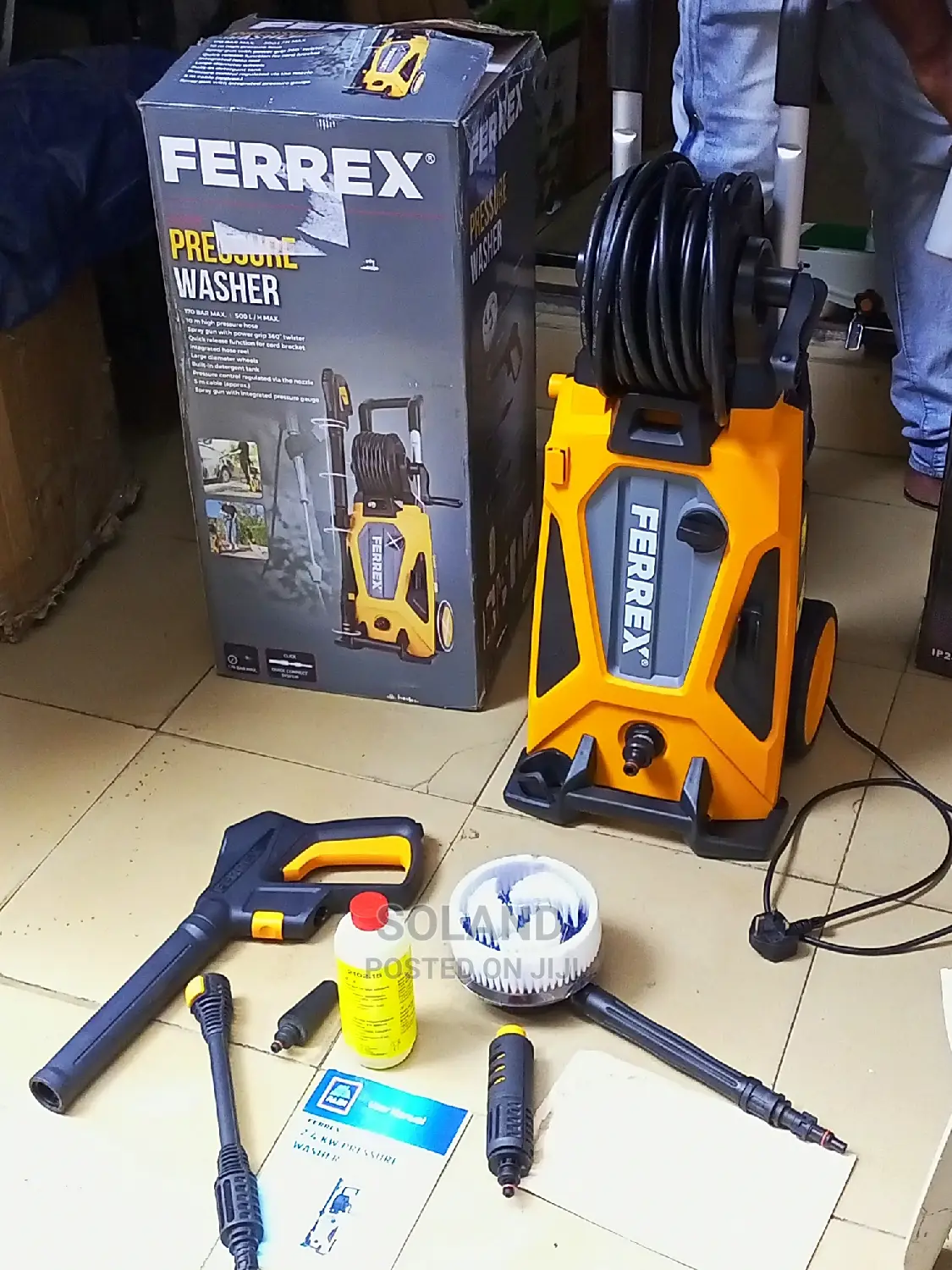 Ferrex 2.4kw Pressure Washer