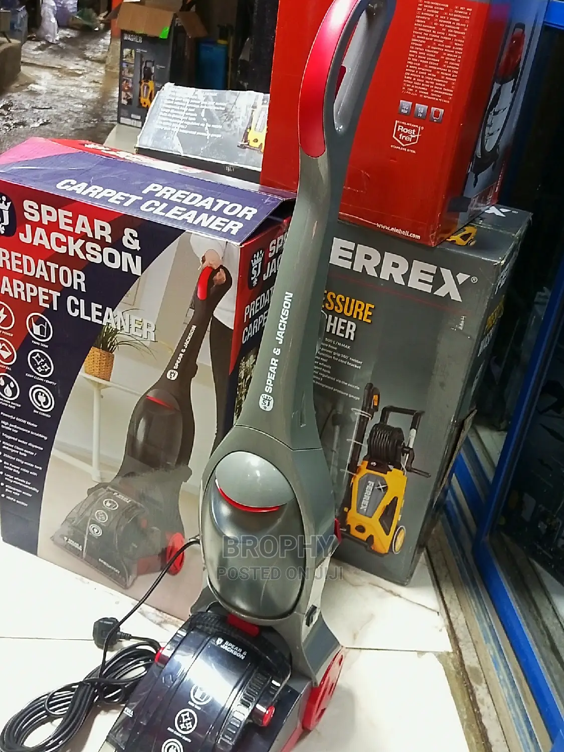 Durable Spear Jackson Carpet Cleaner