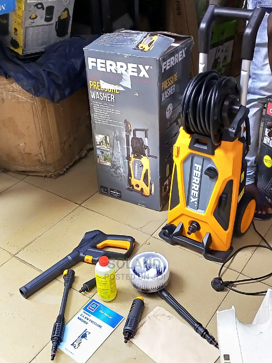 Ferrex 2.4kw Pressure Washer