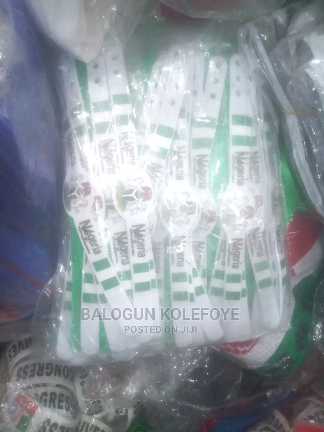 Plain and Customized Wristband for APC PDP Labour Party
