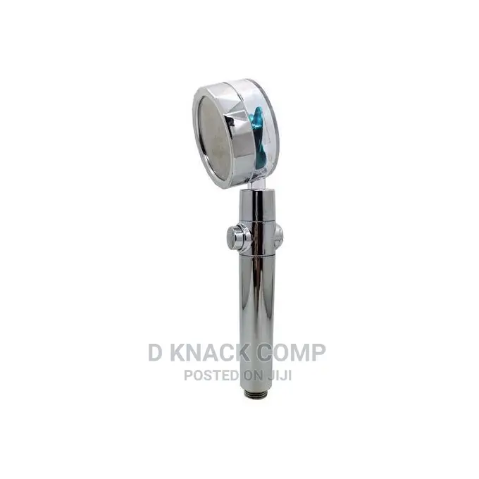 Shower Head Water Saving Flow With Small Fan