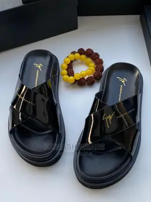 Zanotti Leather Slipers and Sandal