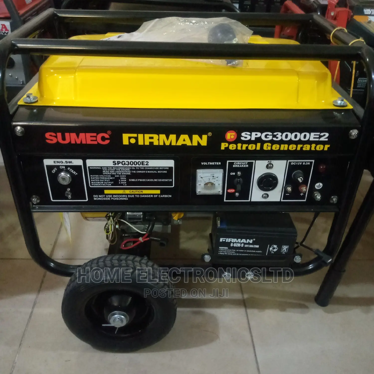 Sumec Firman Generator 2.5 KVA