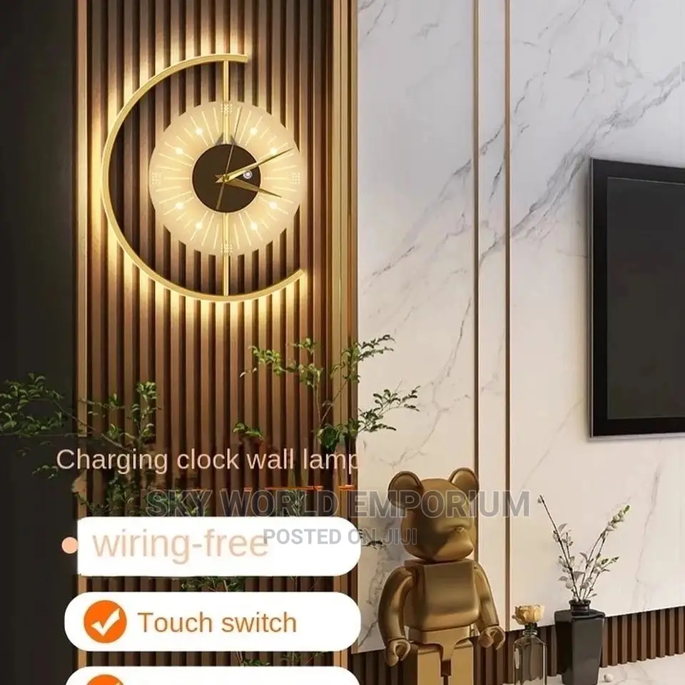 Clock Design Led Light