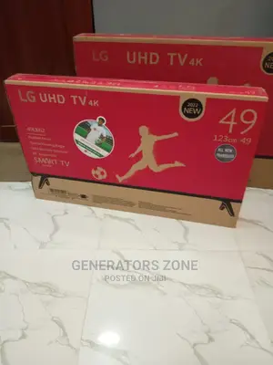 Brand New Smart TV LG 49"(2 Yrs Warranty) UHD/