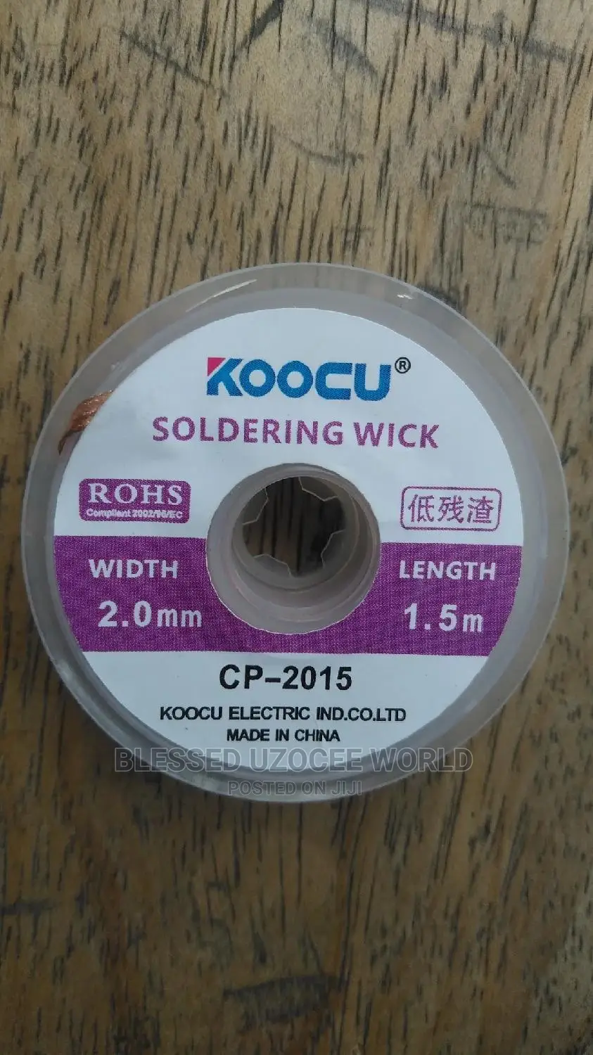 Soldering Wick 2.0mm Width,1.5m Length Engineering Equipment