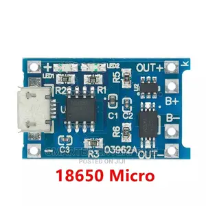 Micro USB 5V 1A 18650 TP4056 Lithium Battery Charger Module