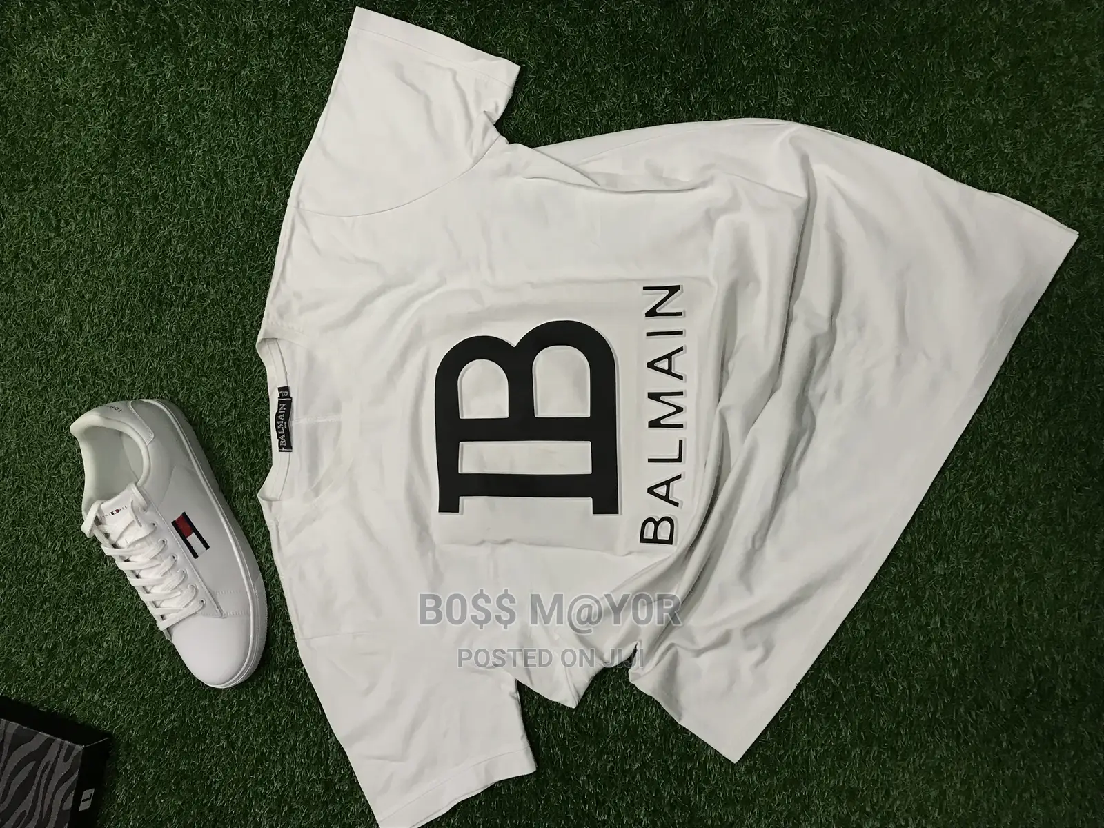 Balmain Classic Stretchy T-Shirt for Affordable Price