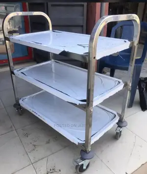 Food Serving Trolley 3steps